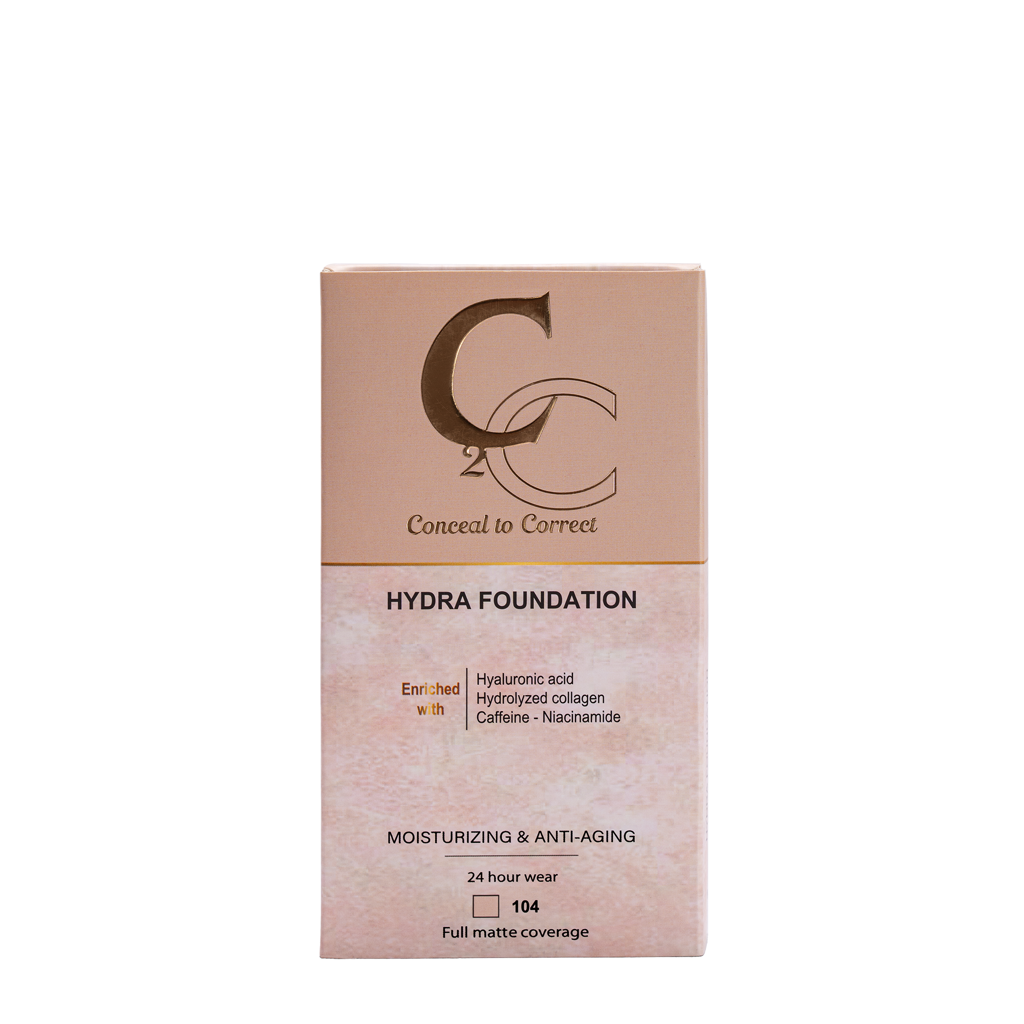 Conceal To Correct Hydra Foundation Shade 104 - Image 4